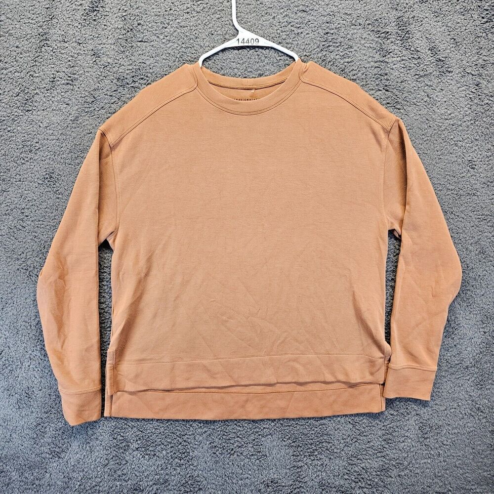 Travis Mathew Sweatshirt Mens Size‎ Large Brown Crewneck Pullover